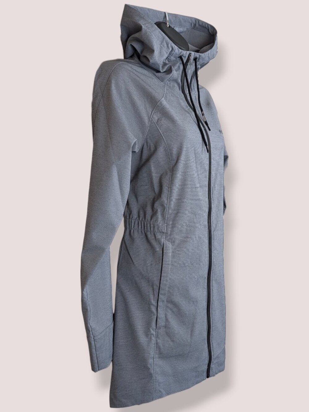 Columbia Long Grey Soft Shell Jacket - Picture 3 of 9